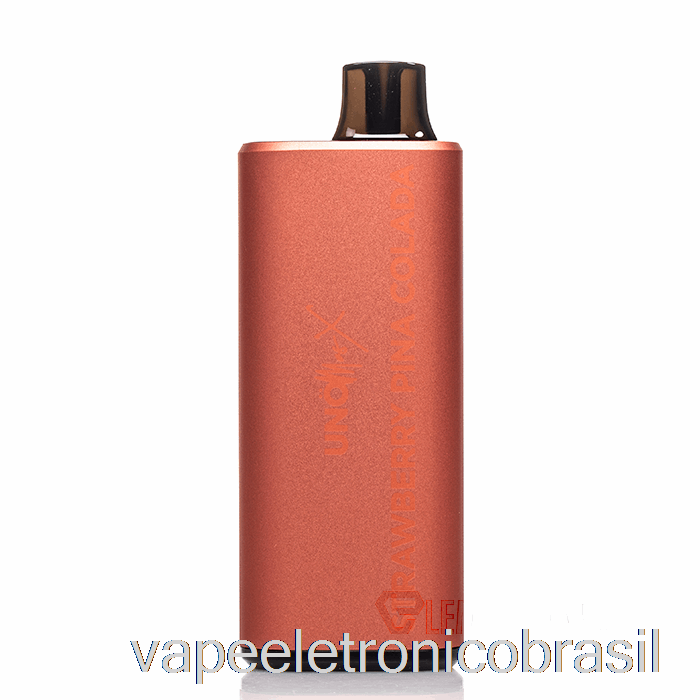 Vape Recarregável Uno Mas X 10k Descartável Morango Pina Colada